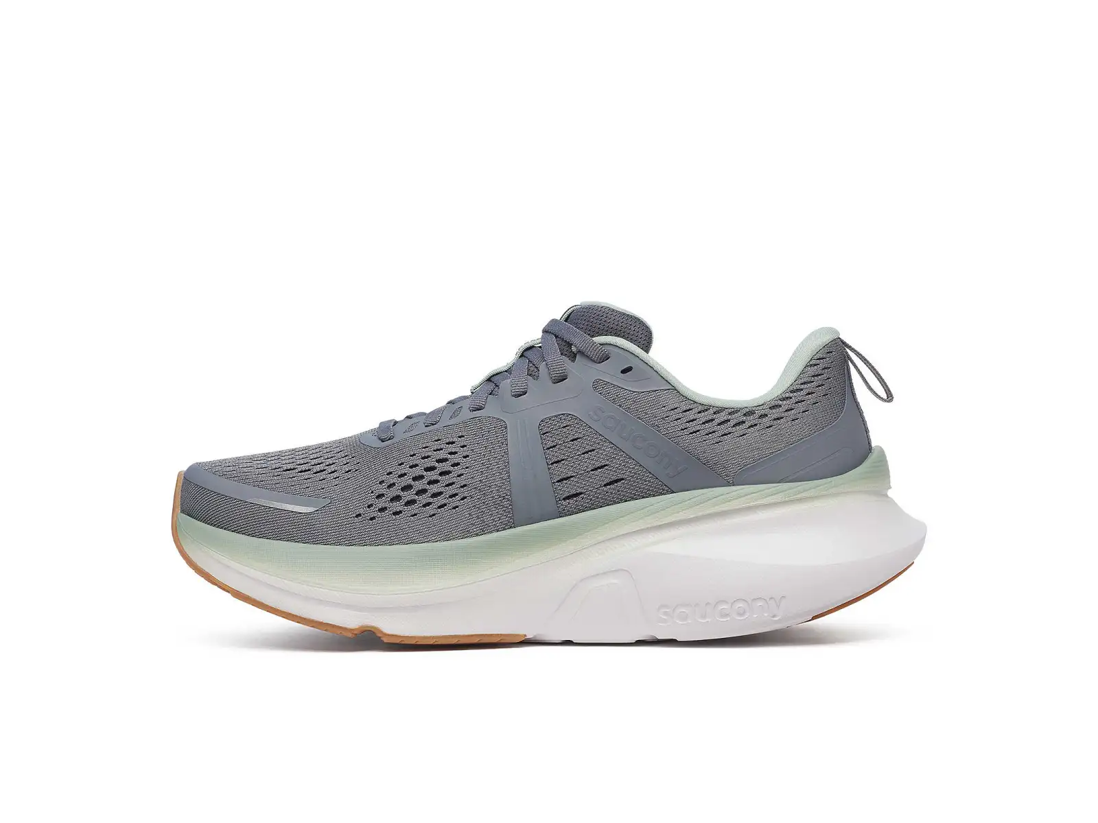 Saucony Guide 18 men's running shoes carbon/iceberg