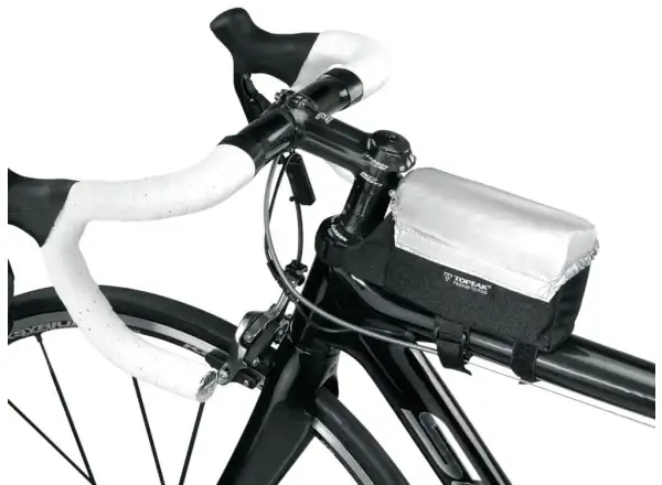 Topeak Tribag frame bag 0.6 l black, size M + rain cover