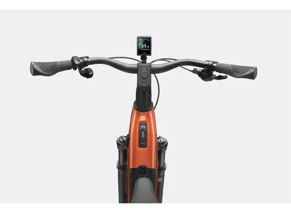 Cannondale Tesoro X 1 LSTH Orange Slice low-step touring e-bike