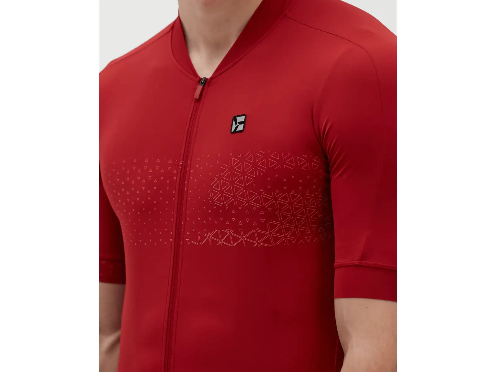 Silvini Ansino men's jersey short sleeve merlot/red