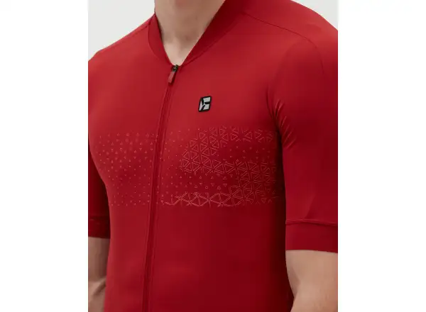 Silvini Ansino men's jersey short sleeve merlot/red