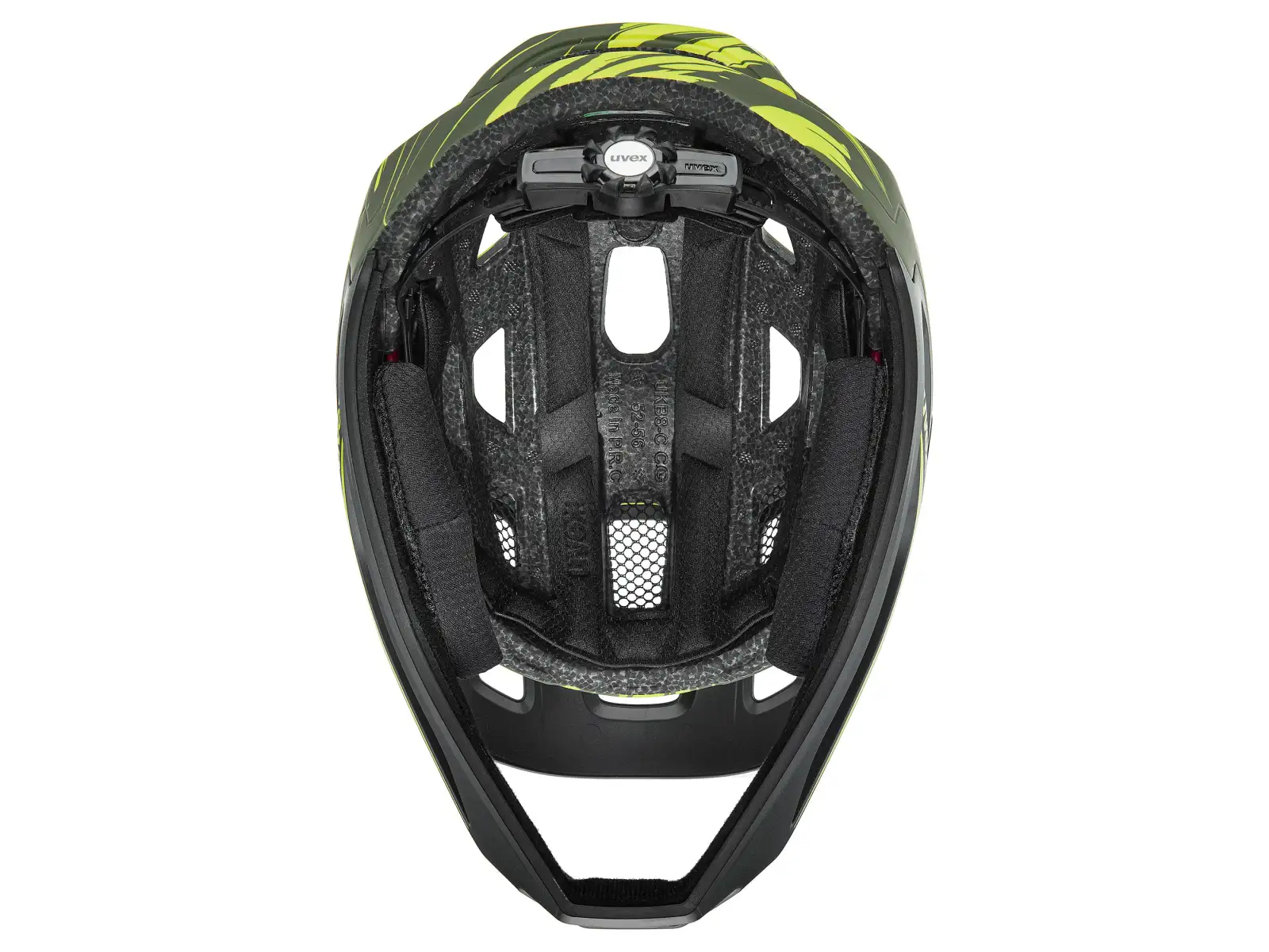 Uvex React JR Fullface MTB helmet Dark olive matt