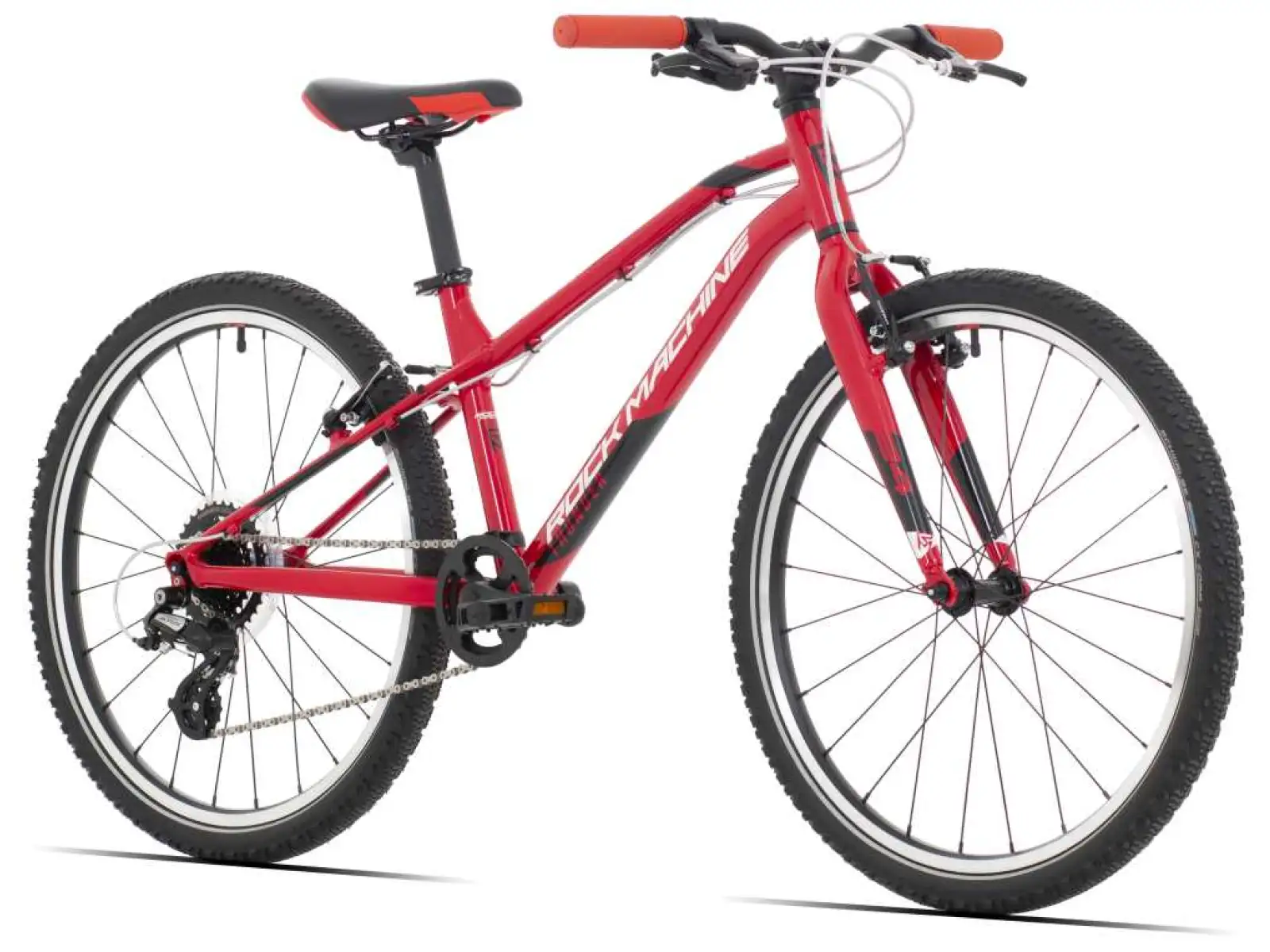 Rock Machine Thunder 24 children's bike Red/Black SAMPLE