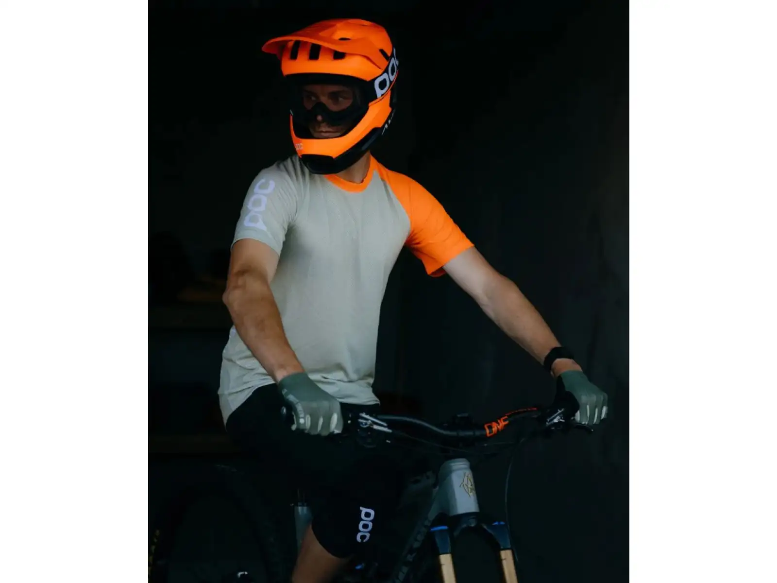 POC Otocon Race MIPS helmet Fluorescent Orange AVIP/Uranium Black Matt