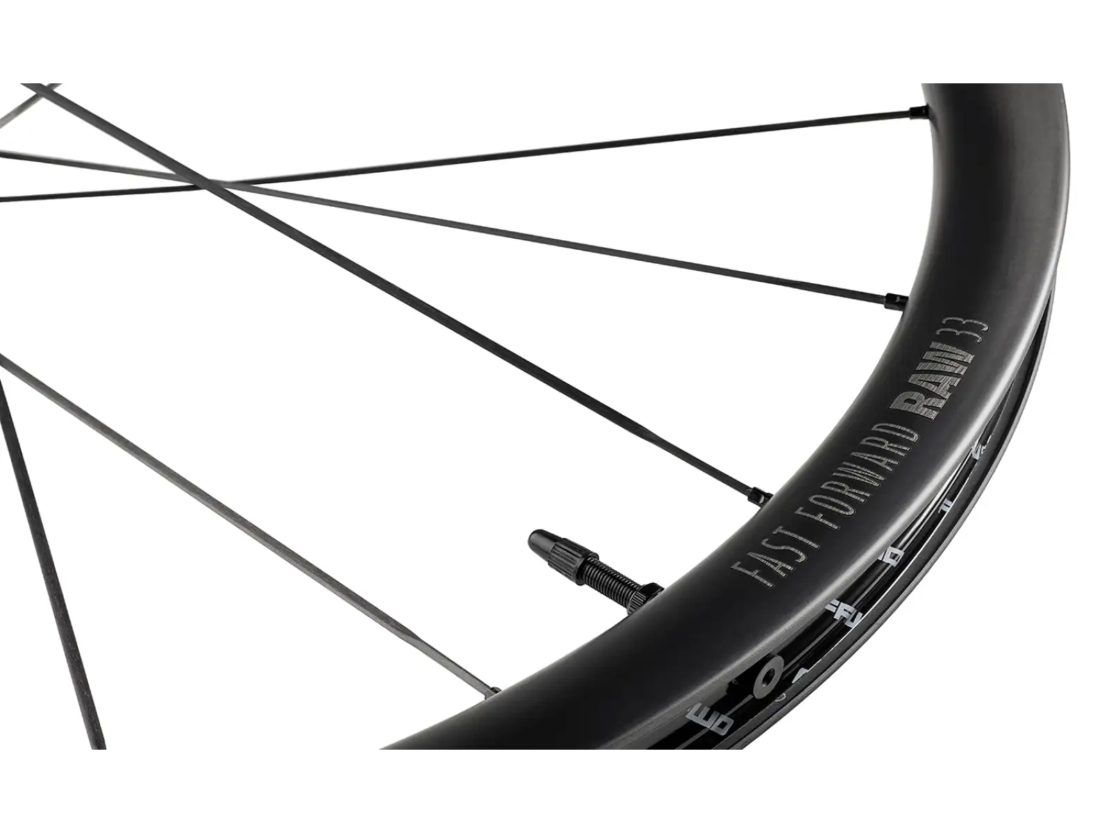 FFWD RAW CS 33 road wheels Matt Black