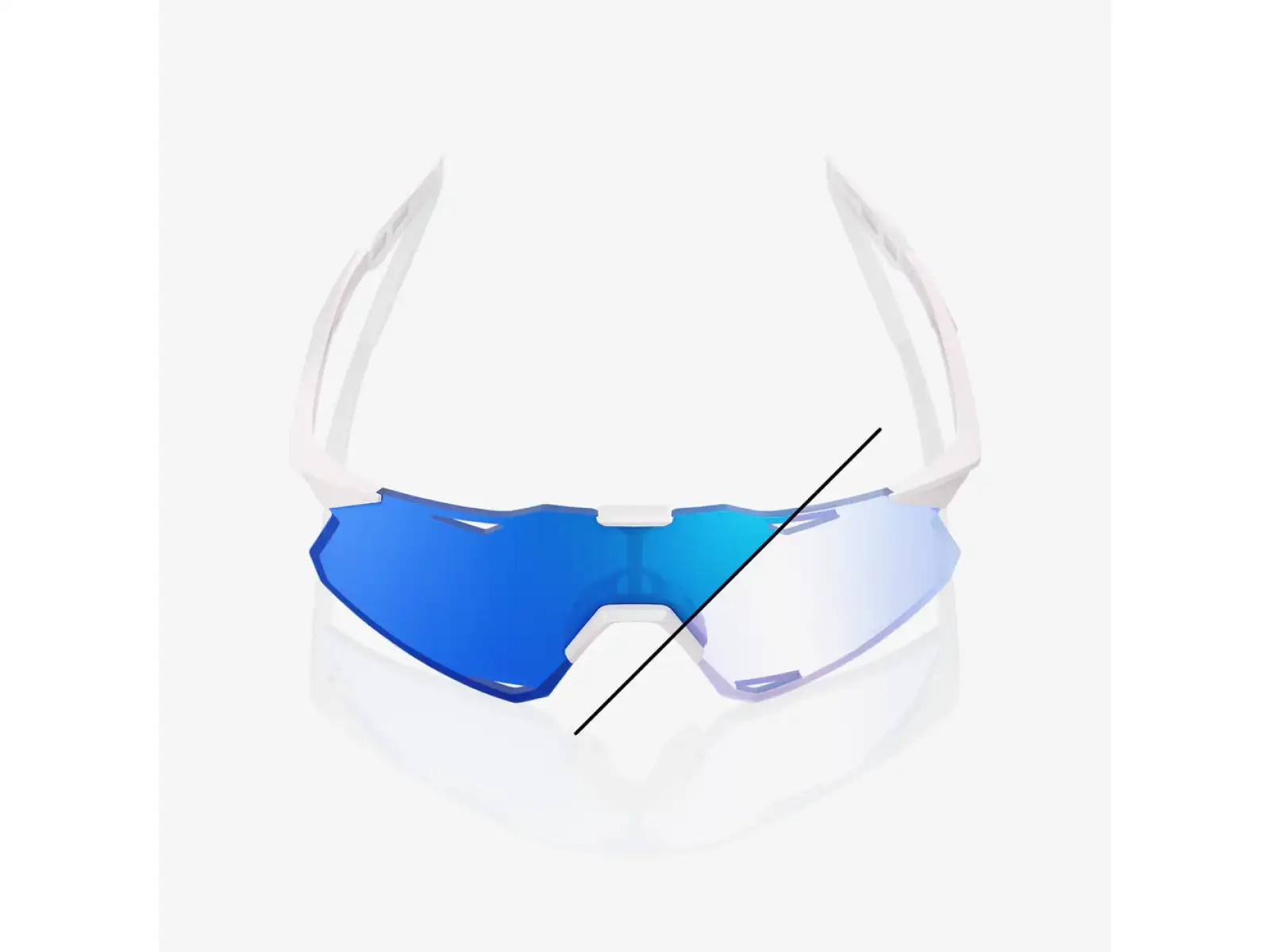 100% Hypercraft glasses LE Bastille Blue Mirror Photochromic