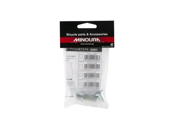 Minoura thru-axle adapter for trainer