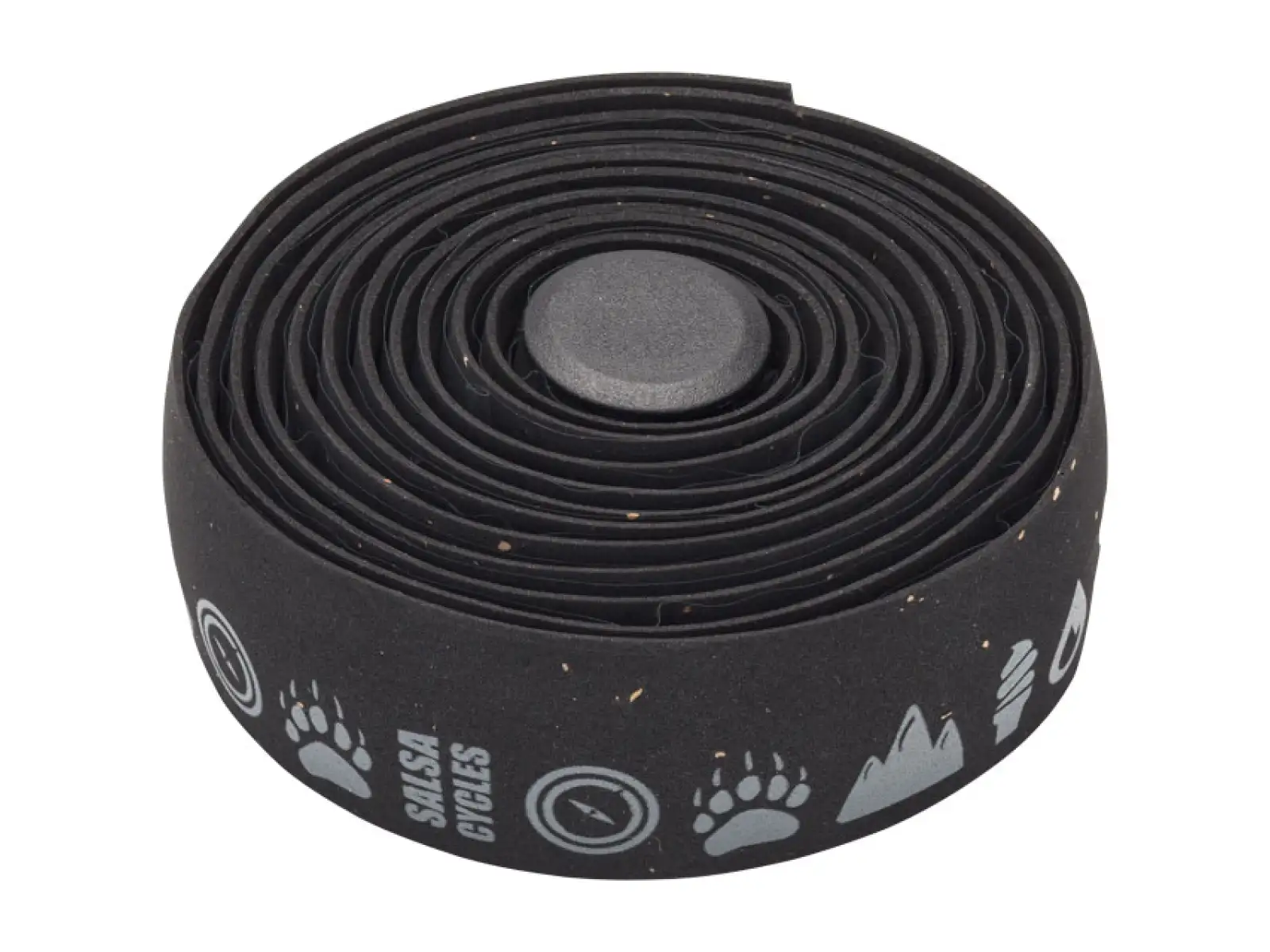 Salsa glyph gel cork bar tape wrap black
