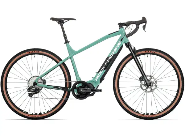 Rock Machine Gravelride INT E700Di2 gravel e-bike Slate Mint SAMPLE