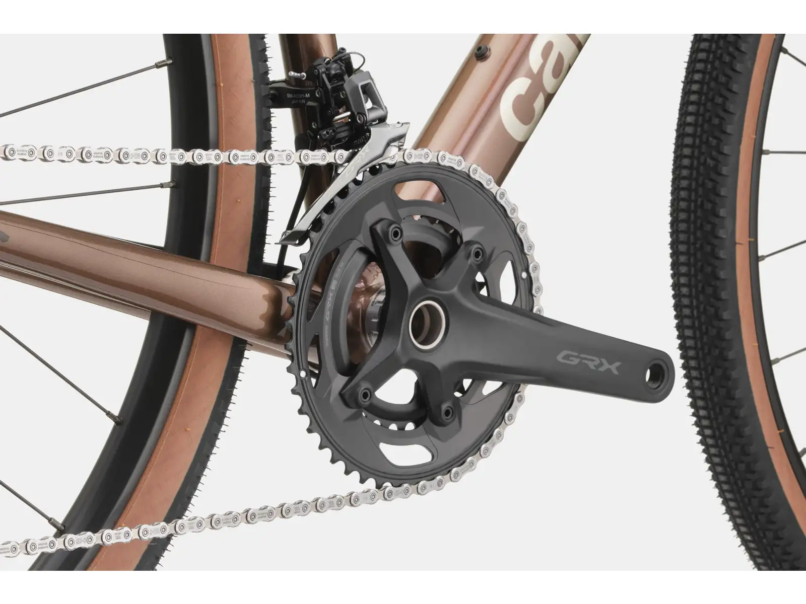 Cannondale Topstone CAAD 1 GRX 2X gravel bike Platinum Bronze