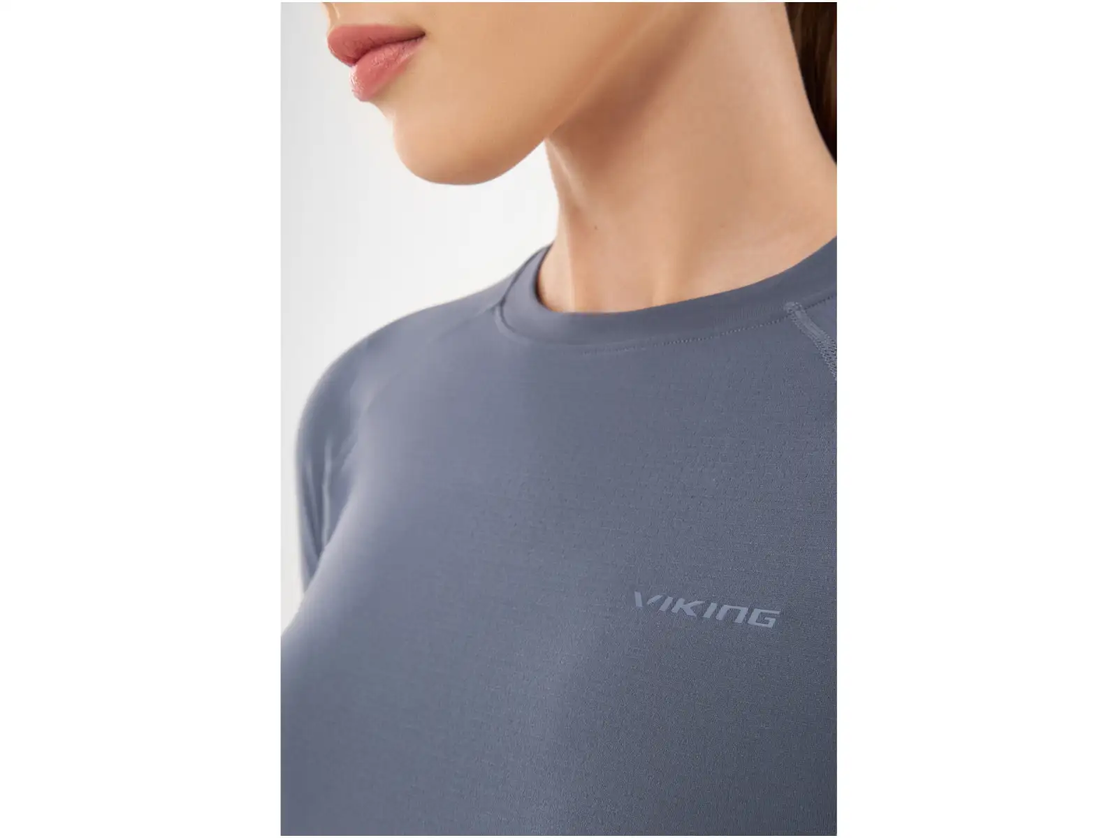 Viking Breezer women's functional T-shirt short sleeve Grey