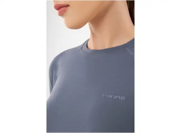 Viking Breezer women's functional T-shirt short sleeve Grey
