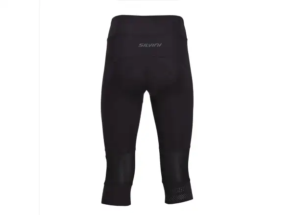 Silvini Tinella women's 3/4 pants with insert black