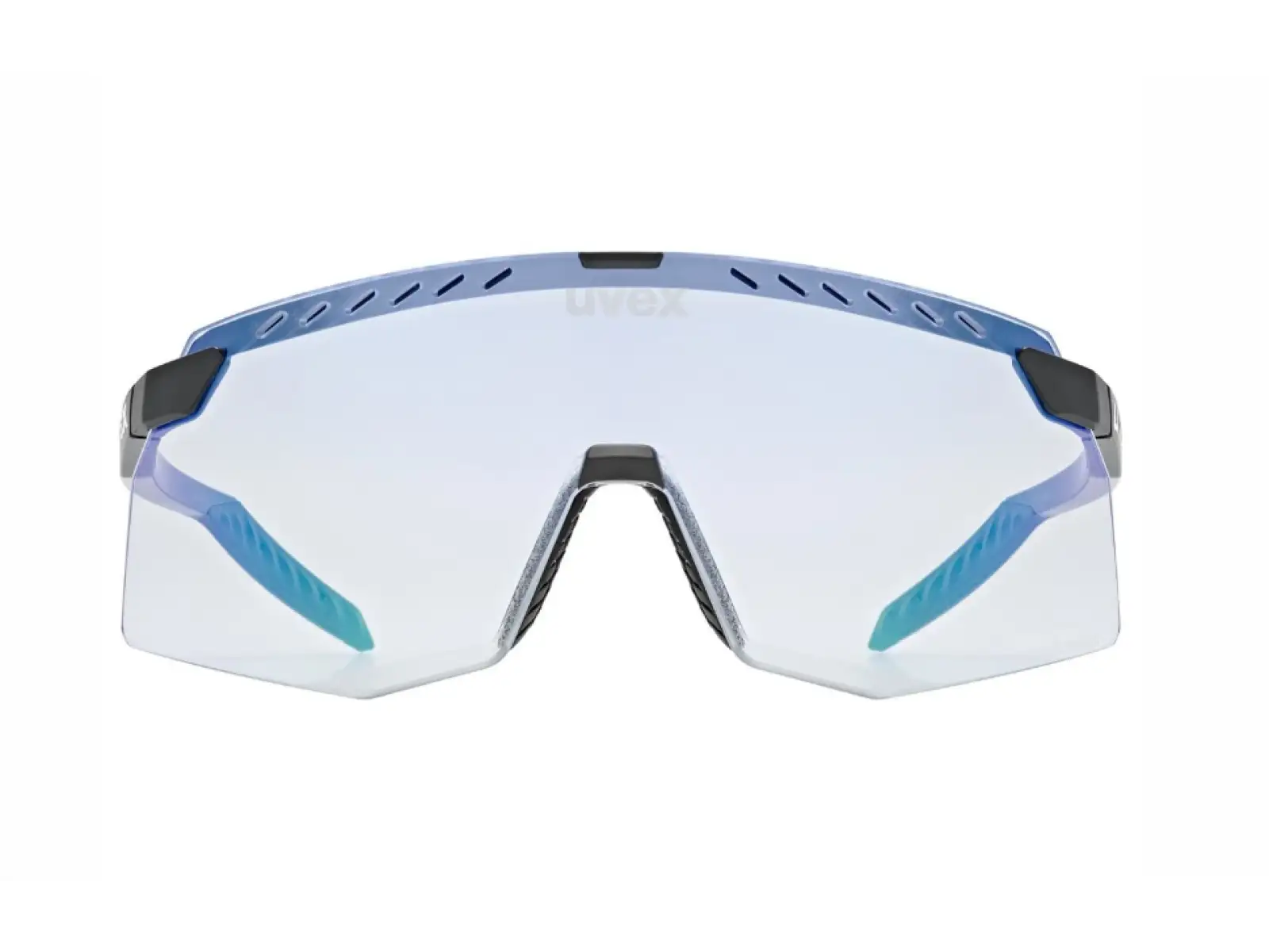 Uvex Pace Stage Variomatic glasses Black Matt/Mirror Blue
