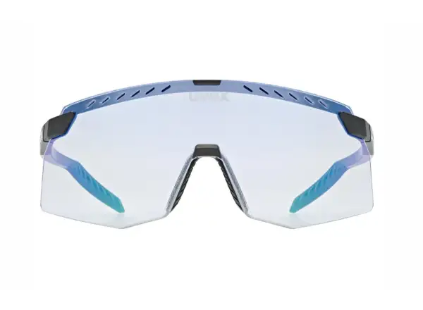 Uvex Pace Stage Variomatic glasses Black Matt/Mirror Blue