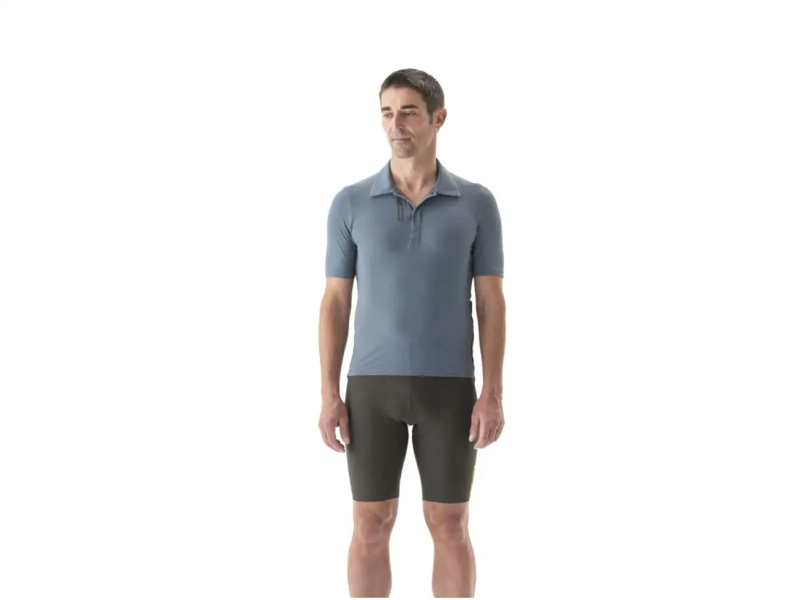 Mavic Allroad Polo men's jersey short sleeve Orion Blue SAMPLE