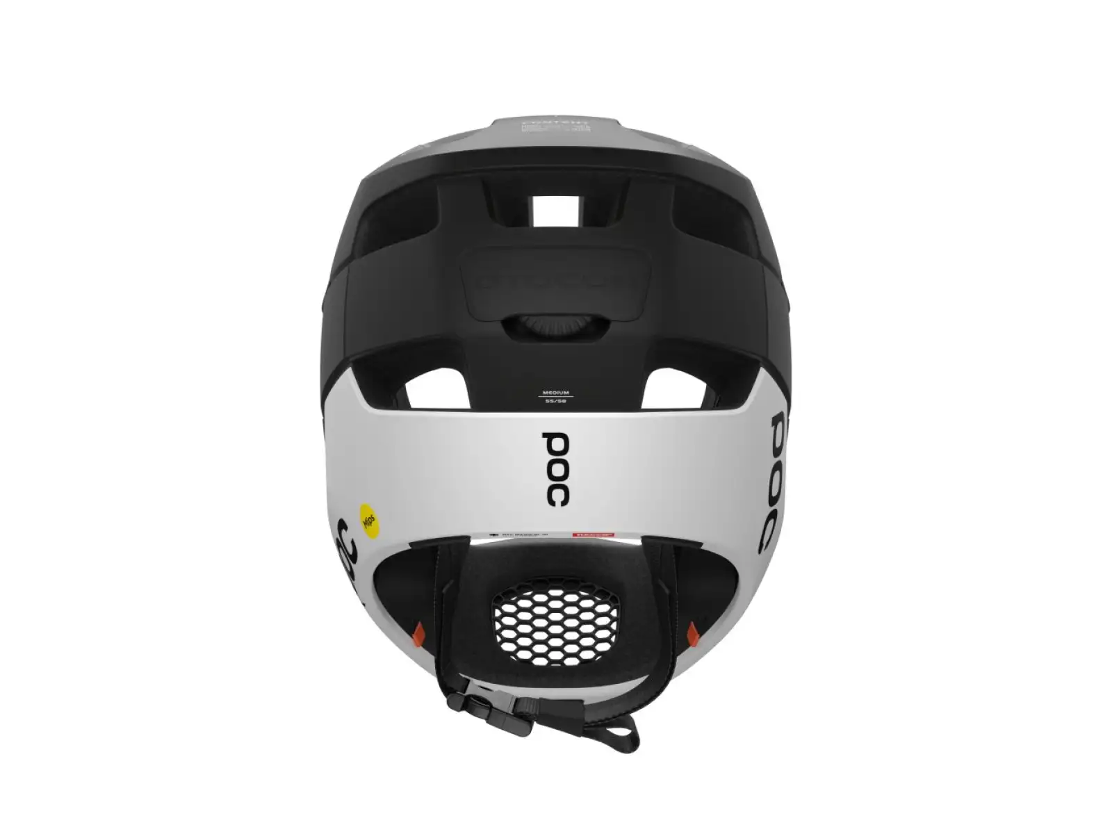 POC Otocon Race Mips helmet Uranium Black Matt/Hydrogen White
