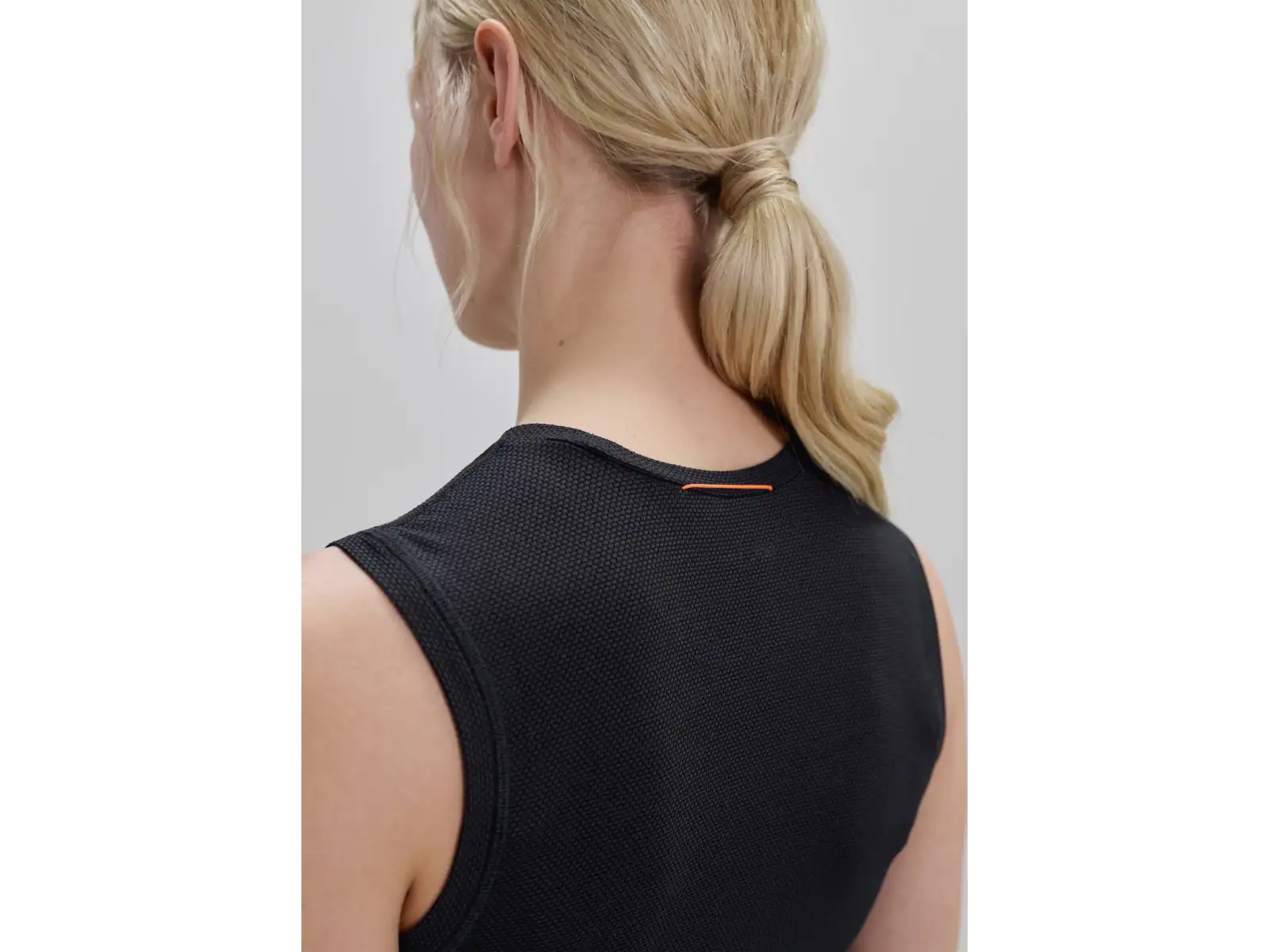 POC Layer Mid women's sleeveless base layer shirt Uranium Black