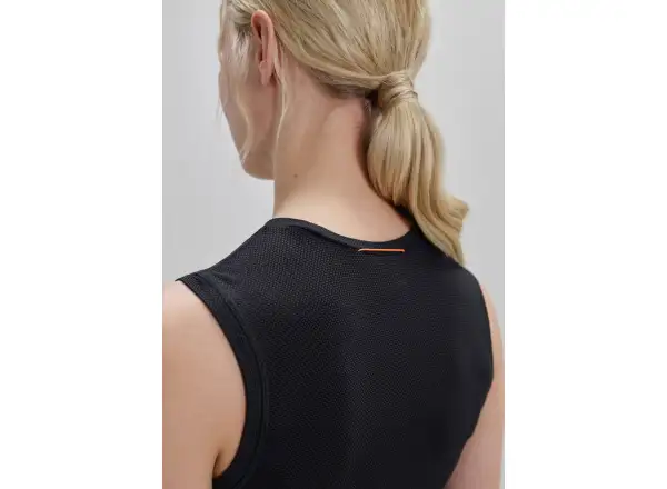 POC Layer Mid women's sleeveless base layer shirt Uranium Black