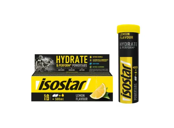 Isostar Powertabs 10 tablets 120 g lemon