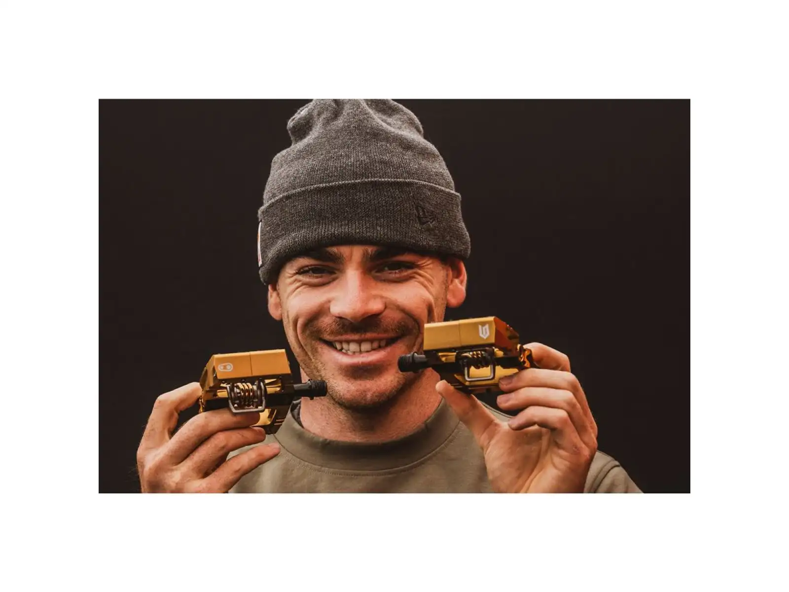 Crankbrothers Mallet DH Loic Bruni Signature Bronze Edition clipless pedals