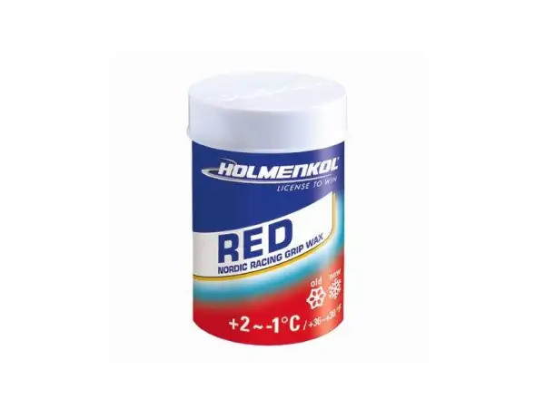 Holmenkol Grip Red climbing wax 45 g
