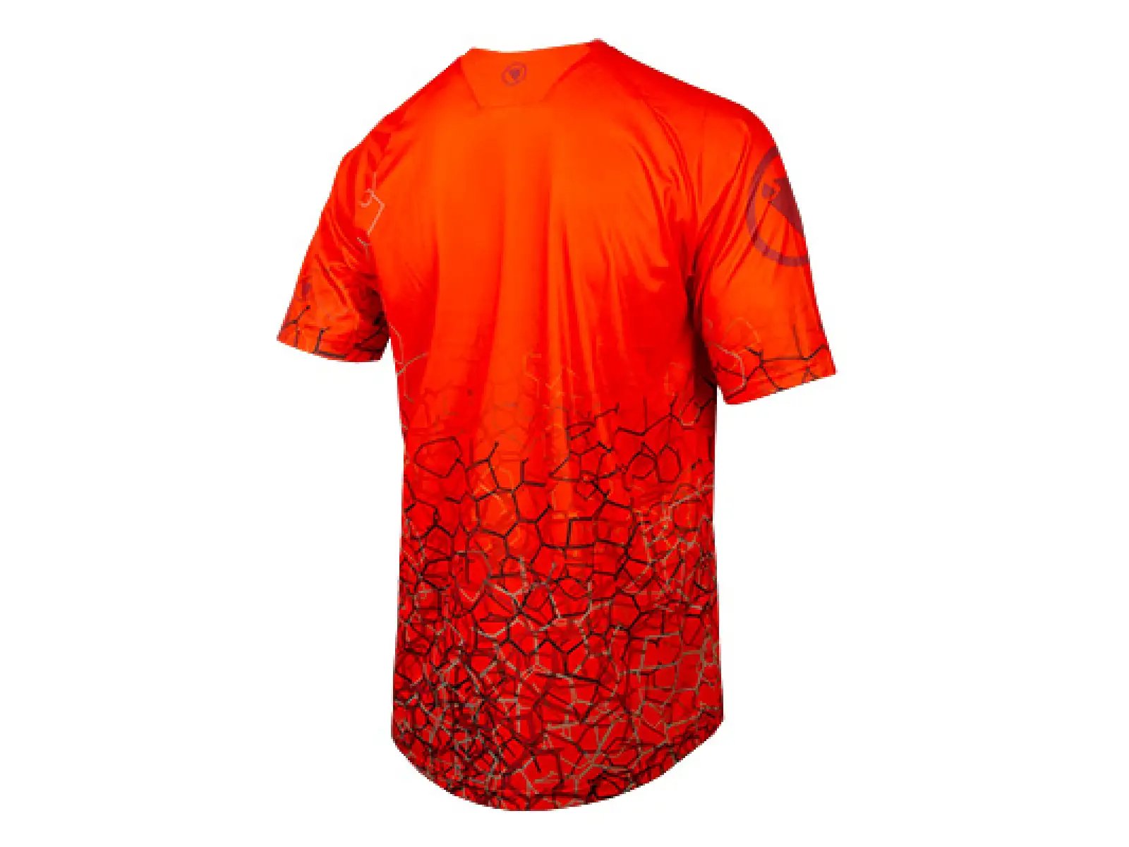 Endura SingleTrack Print Tee LTD men's jersey short sleeve Paprika