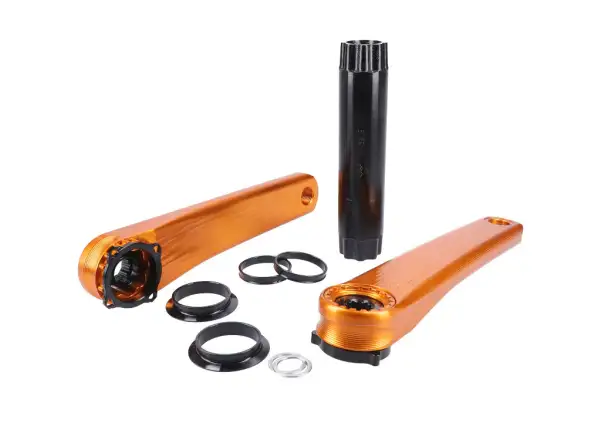 Garbaruk XC cranks orange/black