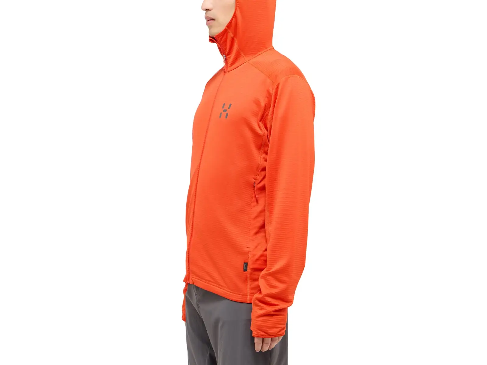 Haglöfs L.I.M Mid Multi Hood men's hoodie red