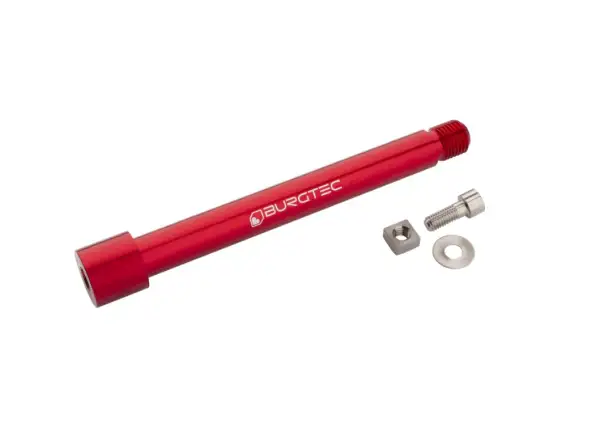 Burgtec front thru-axle 15x110 mm Boost Kabolt red