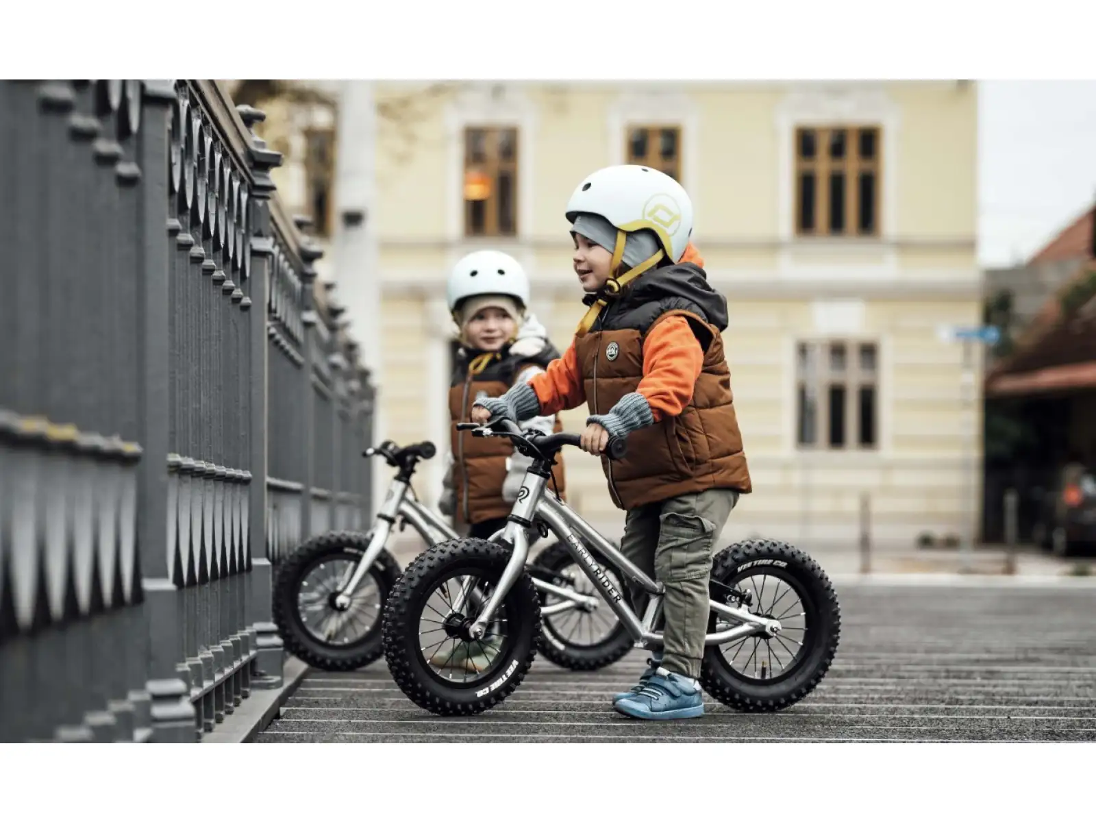 Early Rider Big Foot 12 children's balance bike Brushed Aluminium