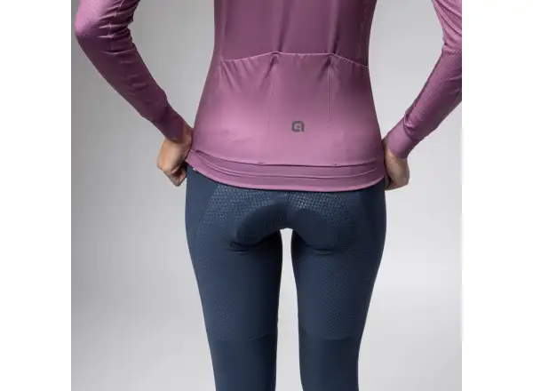 Alé PR-E Follow Me women's insulated jersey long sleeve Mauve