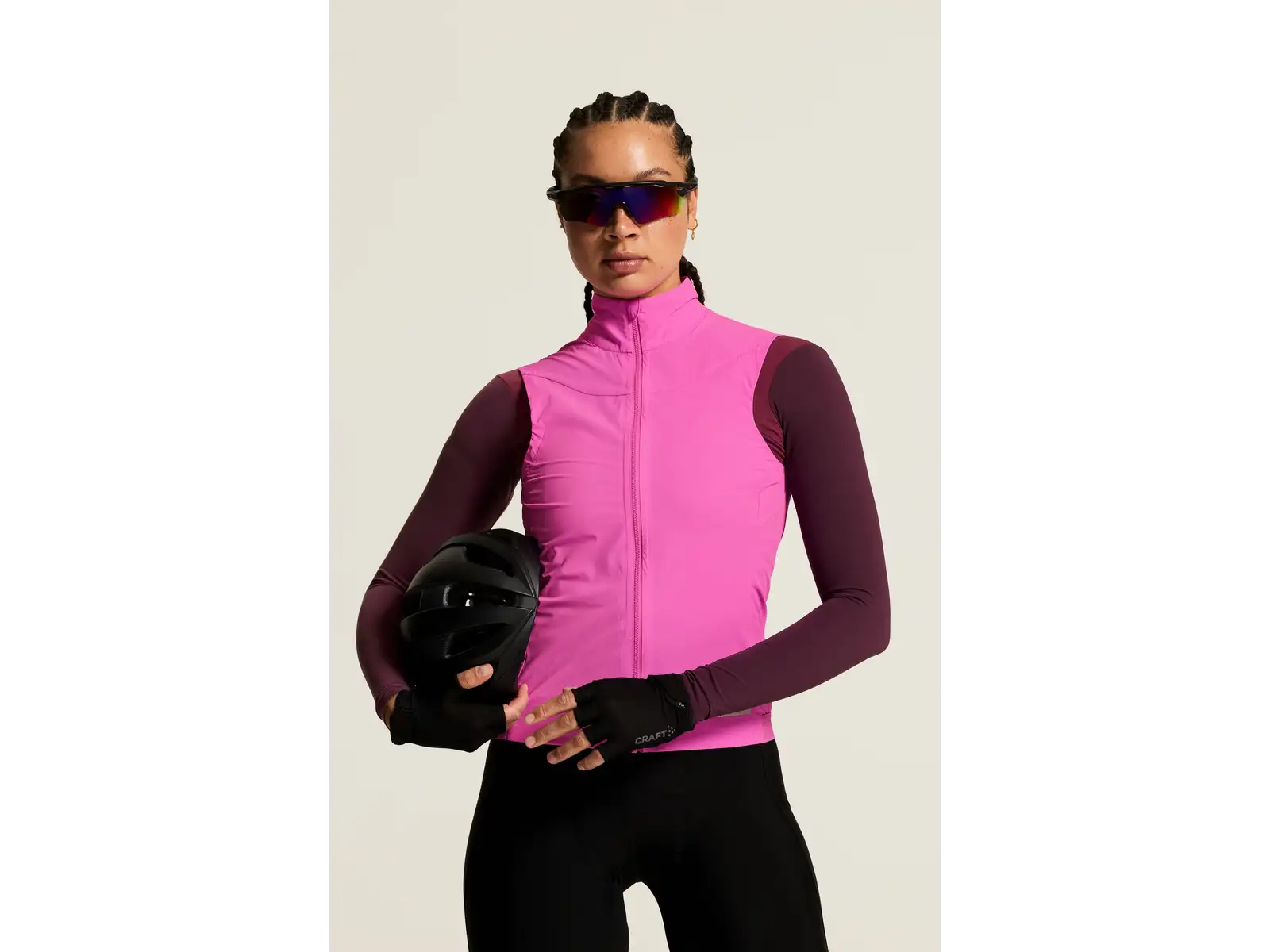 Craft Endur Light Wind women's vest pink