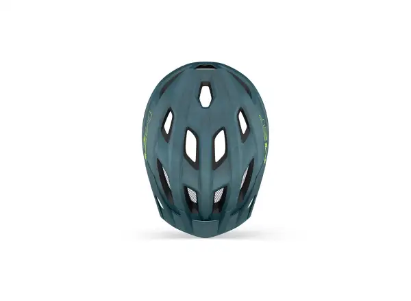 MET Crackerjack helmet petrol blue matte