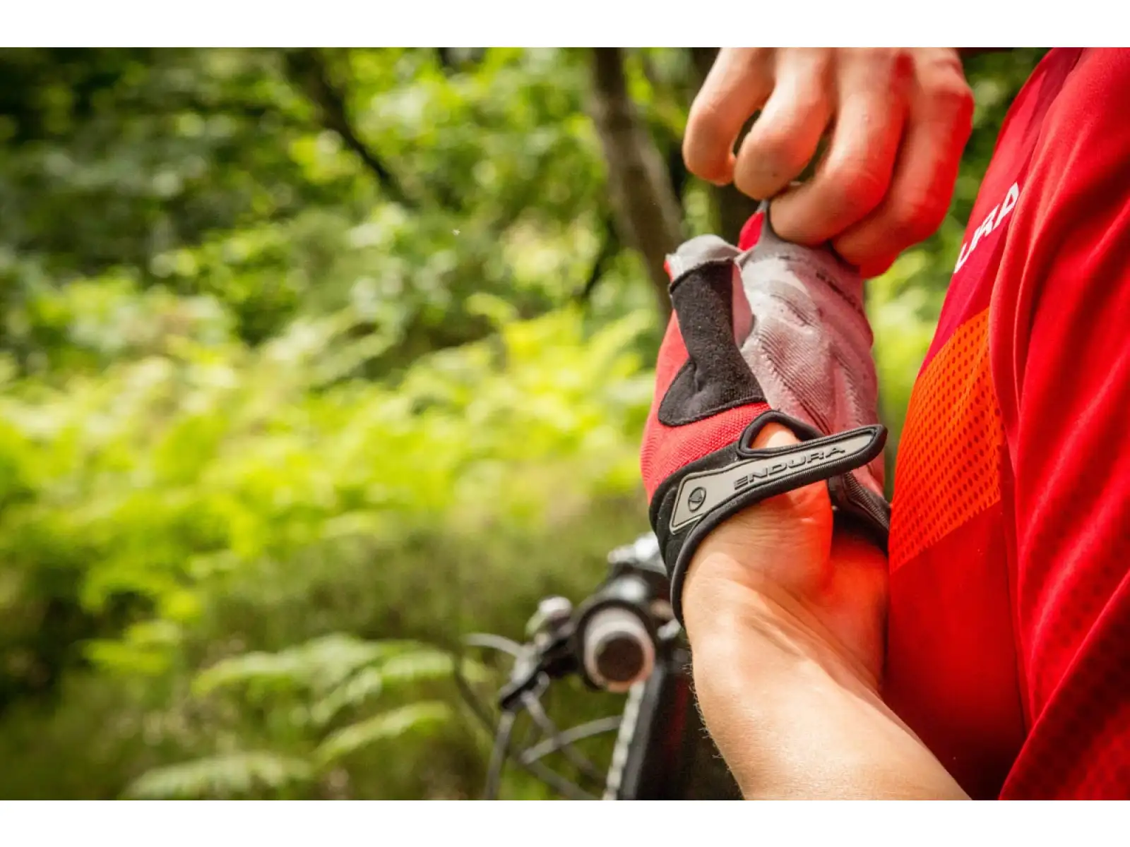 Endura Hummvee Plus II gloves Red