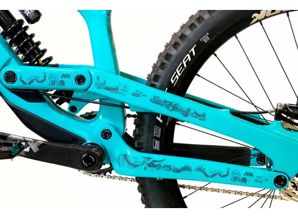 AMS Frame Guard Extra protective decals on frame RedBull/Hardline/Dark Grey