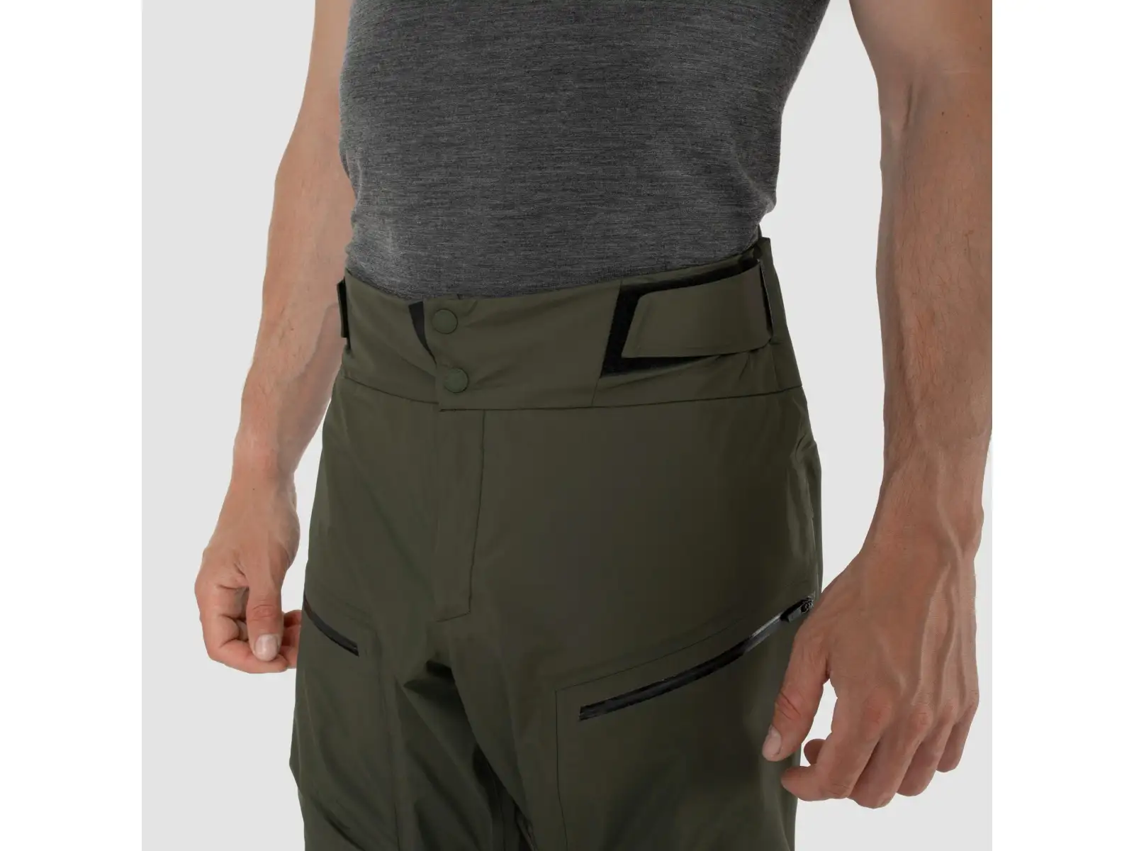 Salewa Sella 3L Powertex men's pants Dark Olive