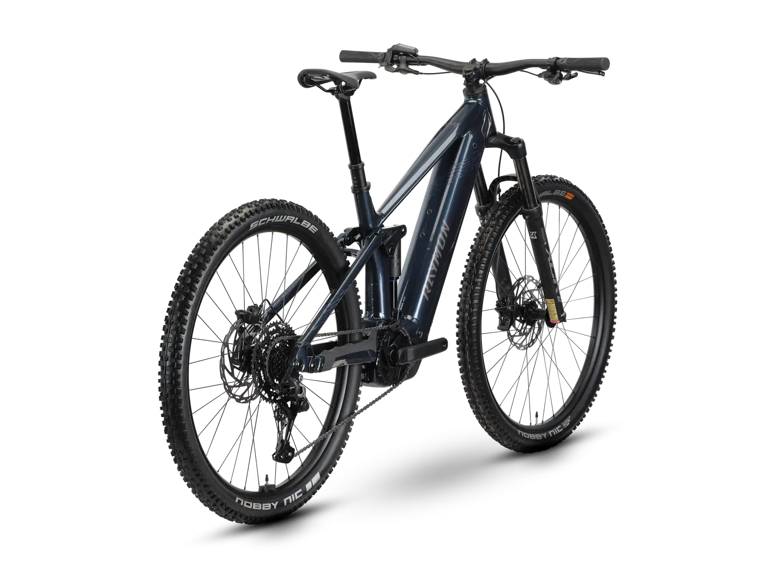Raymon Korak Comp steelblue/taupe full suspension e-bike