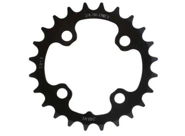 Sram V1 Steel 64 BCD Chainring 24-tooth Black