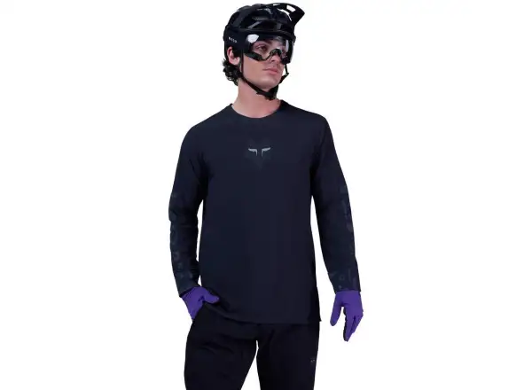 Fox Defend Thermal Lunar SE men's jersey long sleeve Black