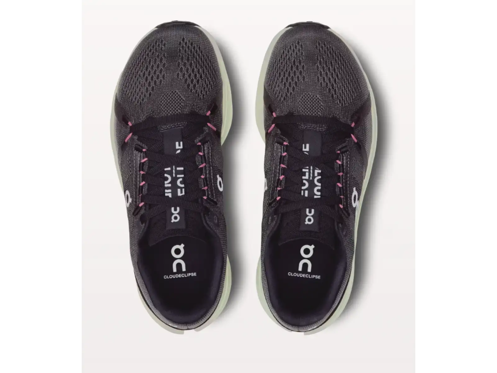 On Cloudeclipse Running Shoes Women Rock/Lima