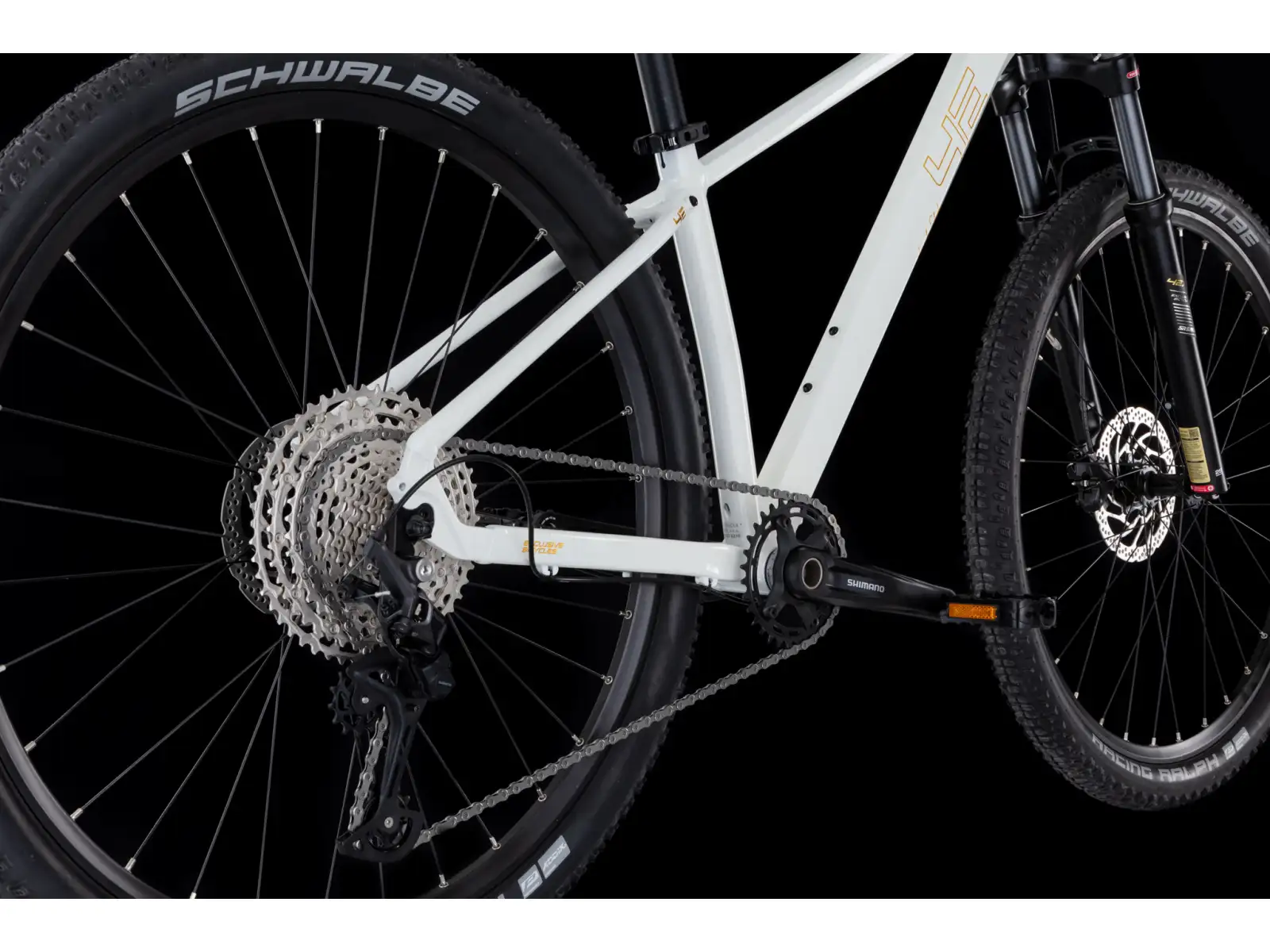 4Ever Yoga Gold 29 Lady mountain bike Pearl White/Gold