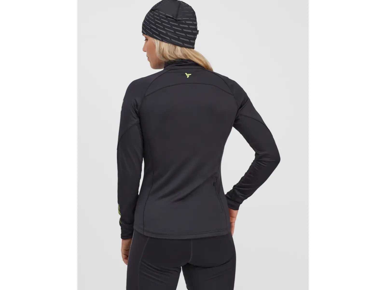Silvini Staffora women's sweatshirt black/lime