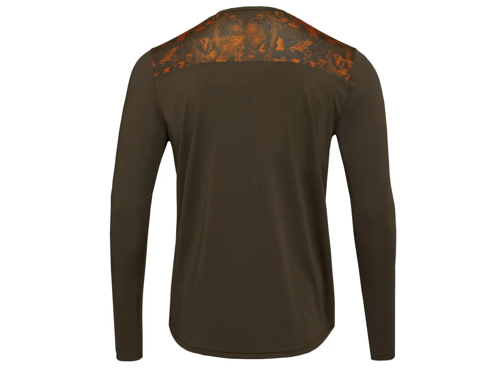 Silvini Ello men's jersey long sleeve Olive/Orange