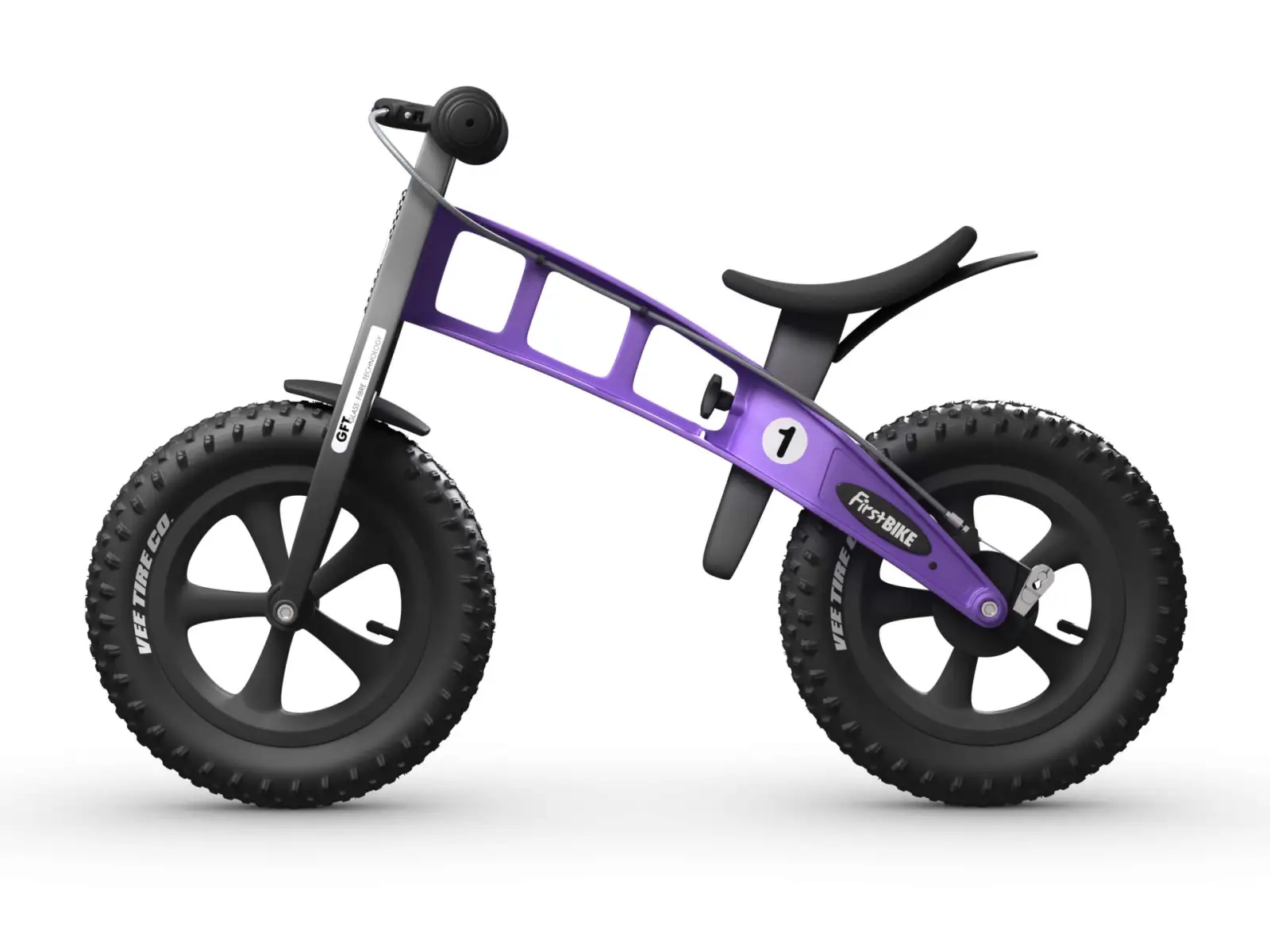 First Bike FAT children's balance bike Violet