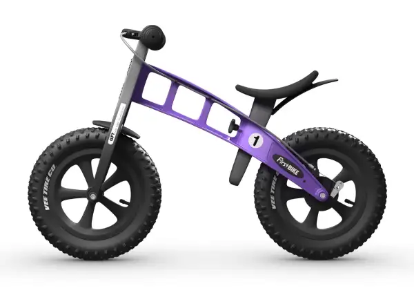 First Bike FAT children's balance bike Violet