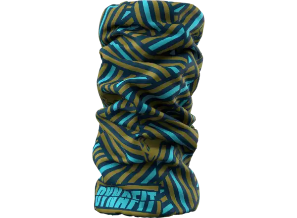 Dynafit Logo Neck Gaiter army razzle dazzle