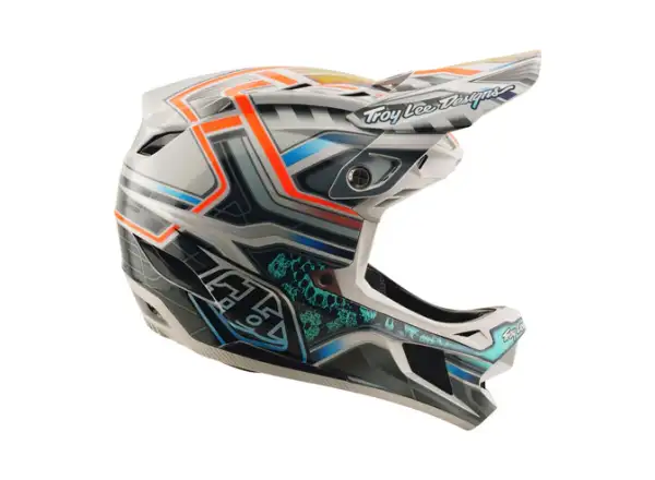 Troy Lee Designs D4 Composite helmet Lowrider Gray