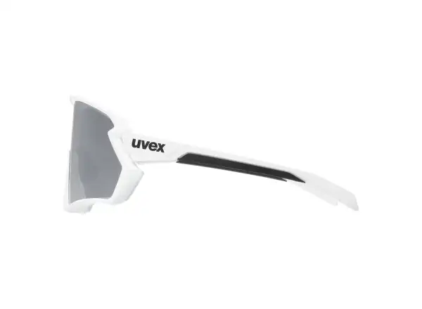 Uvex Sportstyle 231 2.0 glasses White/Black Matt/Mirror Silver CAT. 2 + CAT. 0