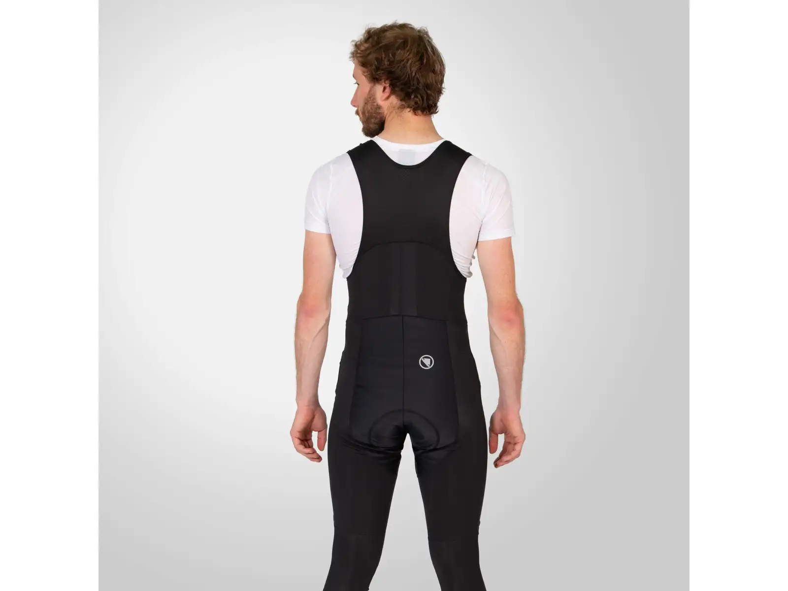 Endura Windchill men's bib tights Hi-Viz Yellow
